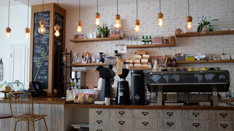 Pit Stop Latte — signature caramel latte from Chloe's Pit Stop
